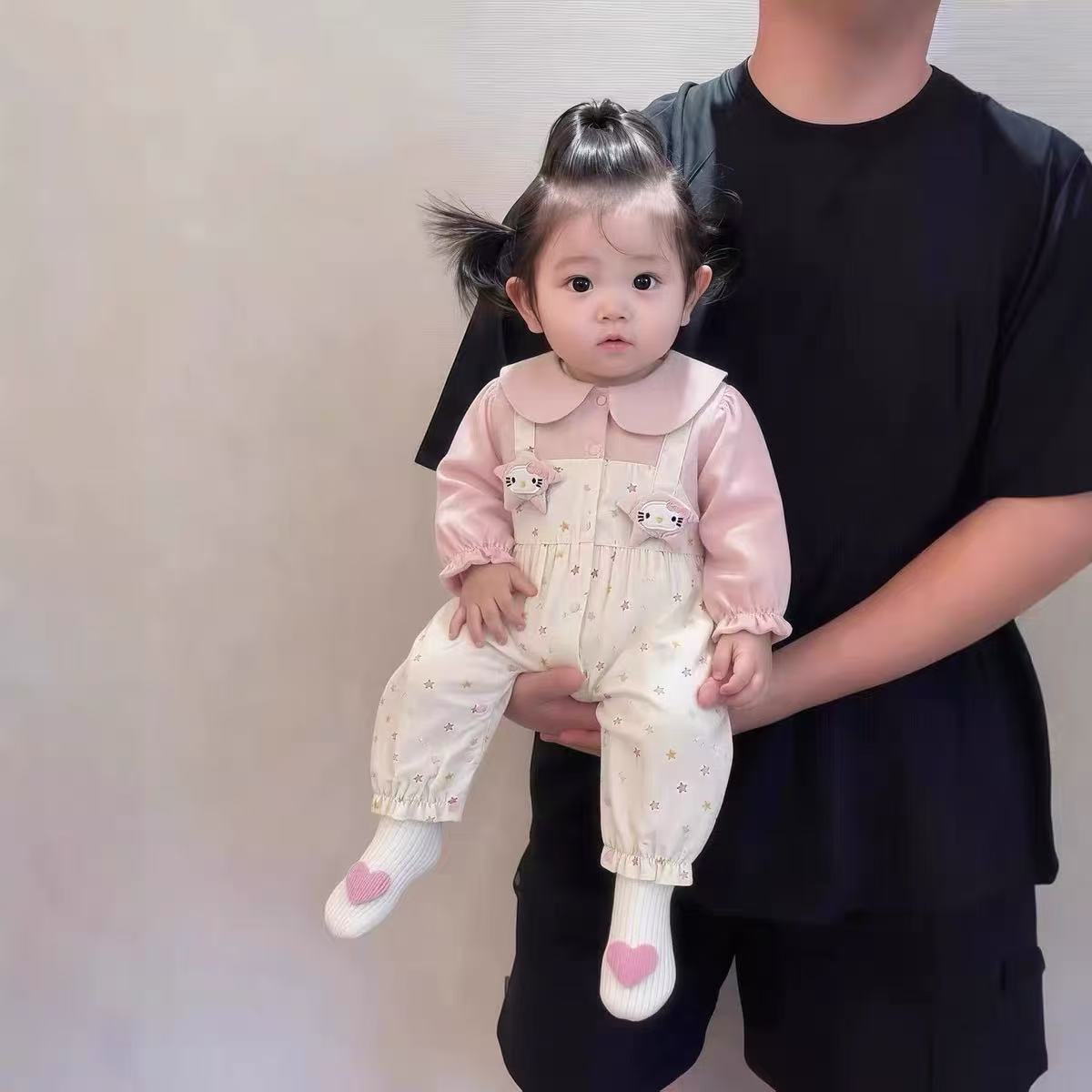 秋季连体衣一岁小月龄婴儿秋装女