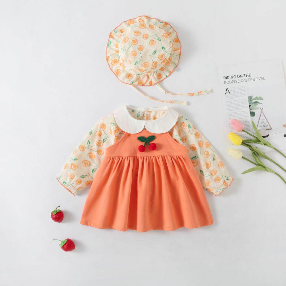 儿服装韩版新生儿衣服春秋裙子baby长袖裙套装女宝宝裙子