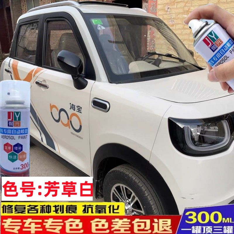 海宝电动车自喷漆芳草白车漆补漆笔防锈油漆专用红色划痕修复白色,汽车零部件/养护/美容/维保,汽车手喷漆/自喷漆,淘宝优惠券,粉丝福利购,淘宝优惠卷