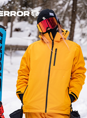 TERROR成人双板滑雪服男套装女单板雪服全套户外防风滑雪上衣裤子