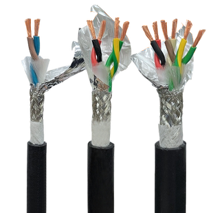 WTDL舞台灯光承重双绞屏蔽电缆线2 4 6芯聚氨酯PUR护套高柔耐弯折