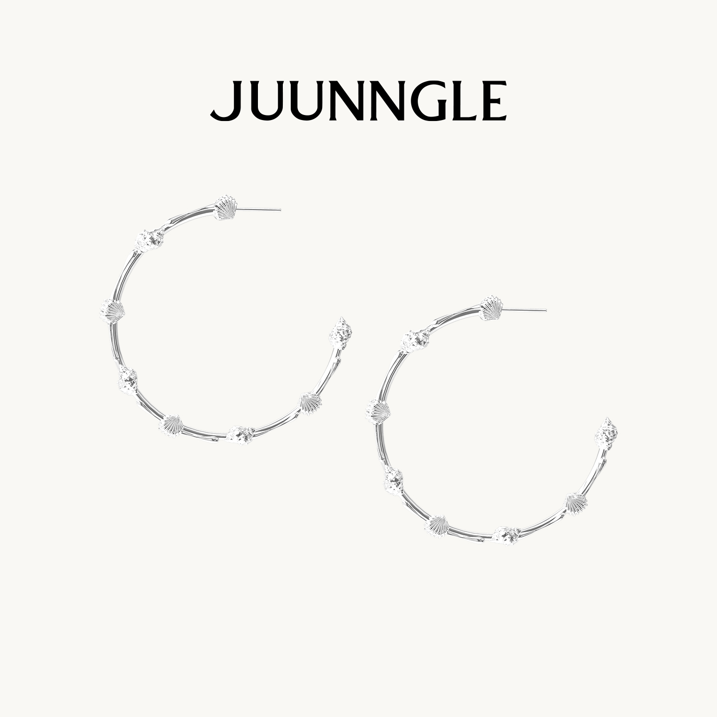 JUUNNGLE洲谷贻贝海湾耳环