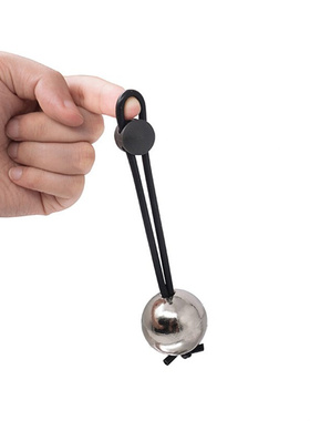 极速New Metal Ball Cock Ring Penis Heavy WeigPht Hanger Stre