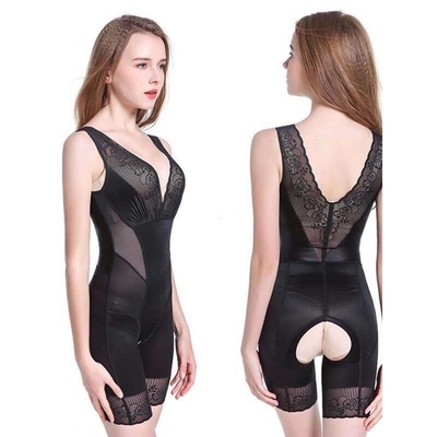 美人计正品塑身收脂收腹连体衣开裆款产后束腰提臀收肚子塑瘦修身
