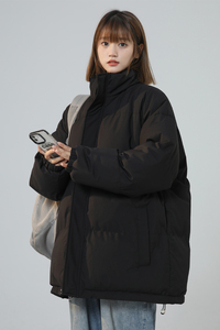 XZ409-1-MY01-P108  立领棉衣棉袄宽松大码加厚棉服外套（控148）图片