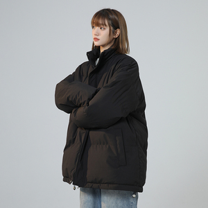 XZ409-1-MY01-P108  立领棉衣棉袄宽松大码加厚棉服外套（控148）图片