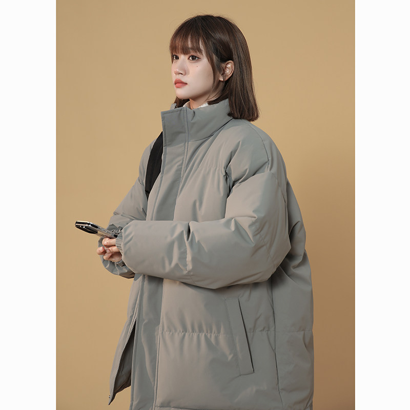 XZ409-1-MY01-P108  立领棉衣棉袄宽松大码加厚棉服外套（控148）图片