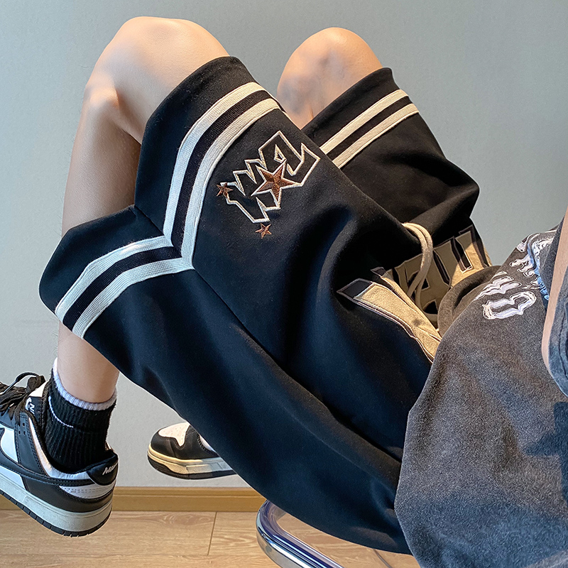 XZ409-1-K652-P45运动休闲五分短裤男女（控58），男装休闲裤，星座1514