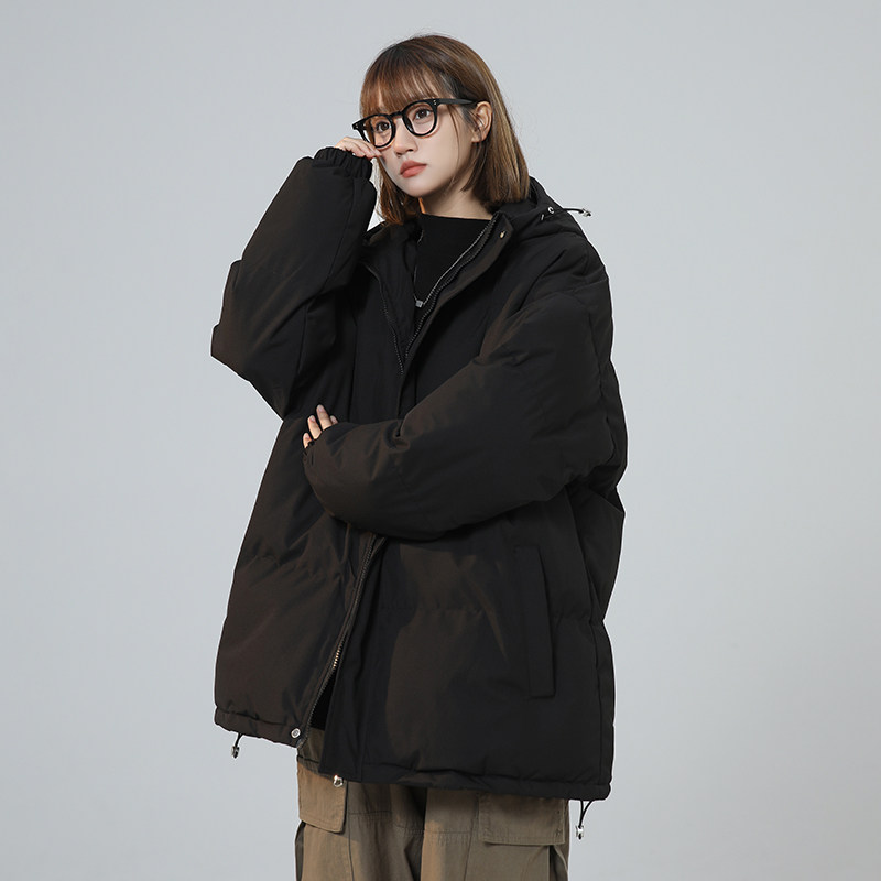 XZ409-1-MY02-P118连帽棉衣棉袄宽松大码加厚棉服外套（控158）,男装棉衣,星座1514
