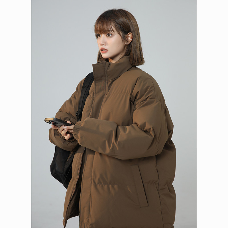 XZ409-1-MY01-P108  立领棉衣棉袄宽松大码加厚棉服外套（控148）图片