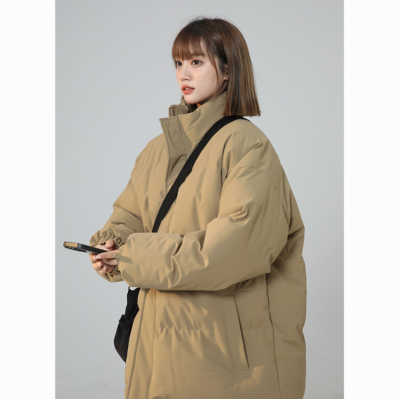 XZ409-1-MY01-P108  立领棉衣棉袄宽松大码加厚棉服外套（控148）图片