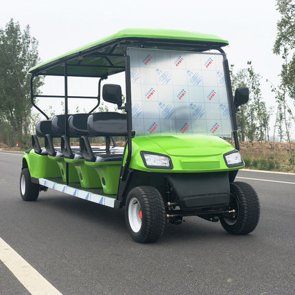 电动观光车高尔夫球场专用四轮代步车旅游景区浏览车看房车巡逻车