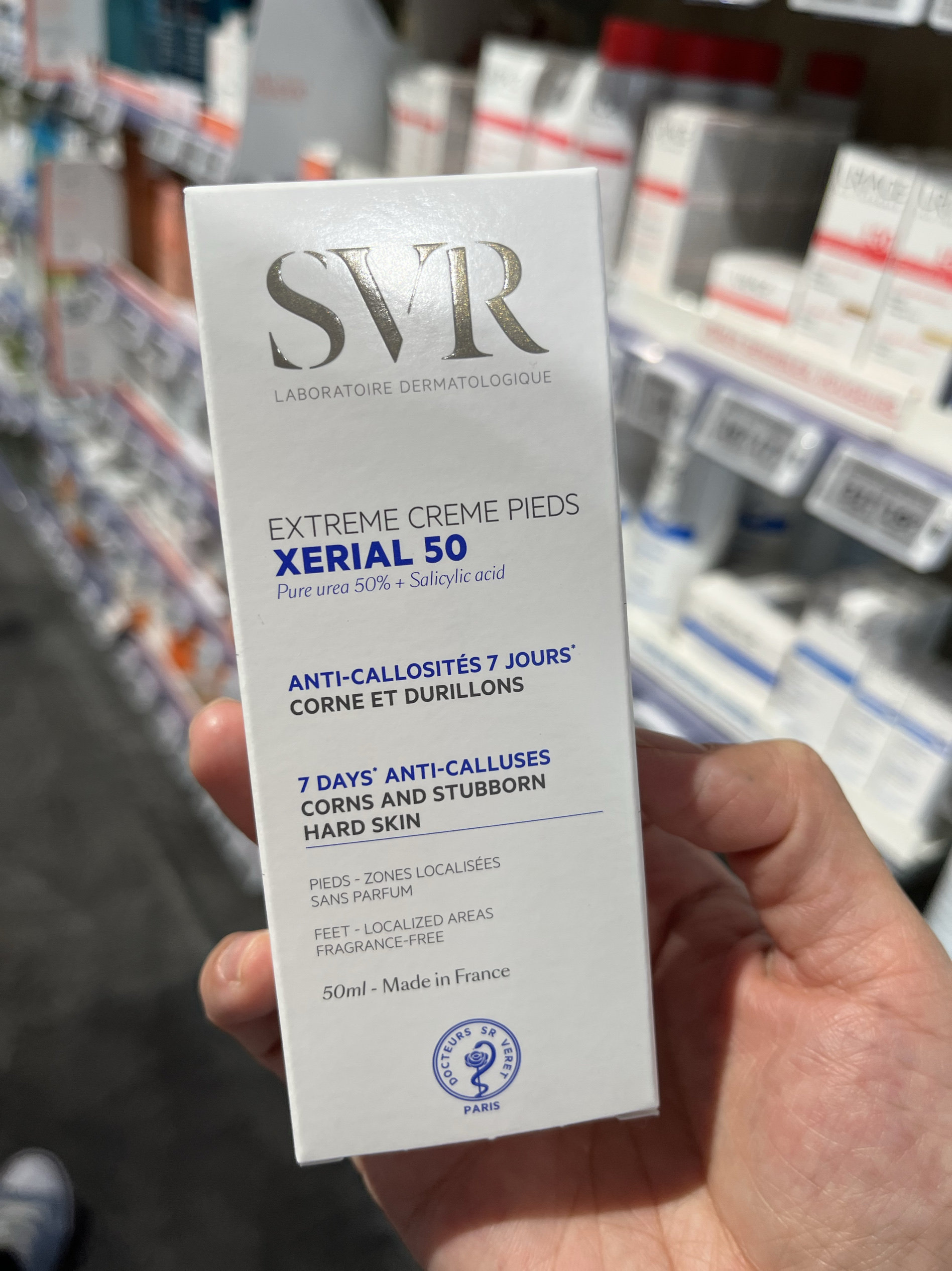 法国版SVR/舒唯雅脚霜鸡皮膏乳液/面霜