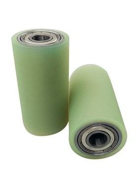 米斯米标准带轴承硅胶包胶滚轮RORSS RORSA RORJS RORJA RORWS