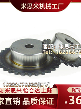 米思米替代 SP40B25-N-14/17/18/19/20/22/24/25/28/30 45钢链轮