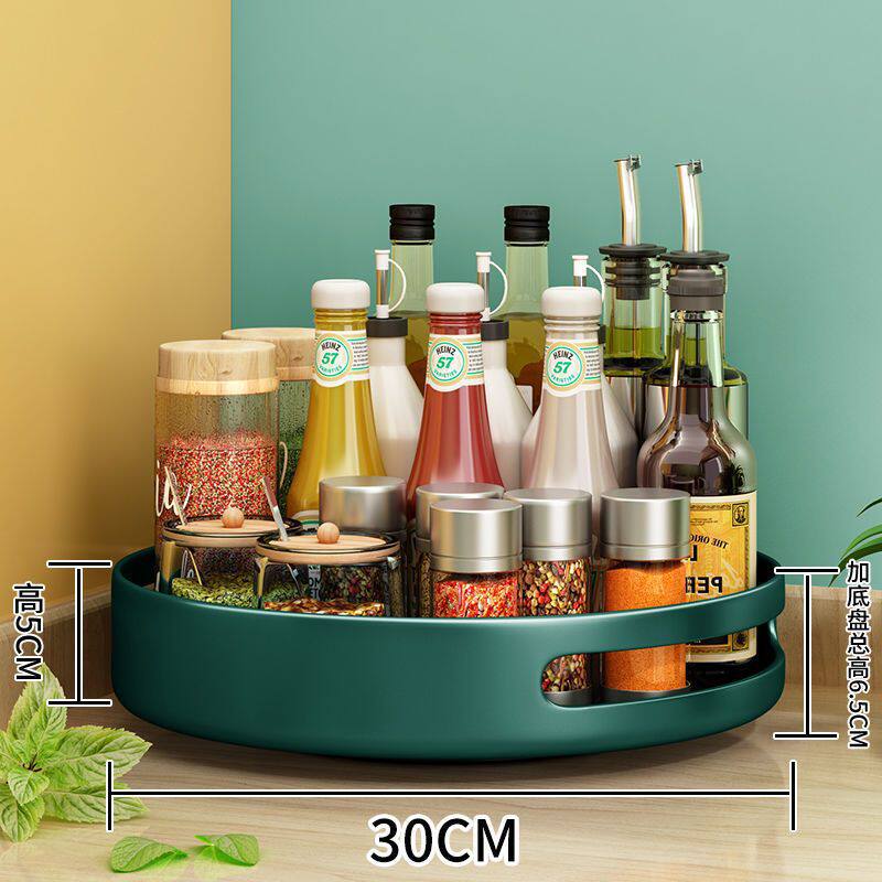 家用厨房旋转调料架调味品收纳