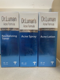 包邮 卢曼博士中样去痘修复肌底补水保湿 滋润不油腻祛痘精华液套装