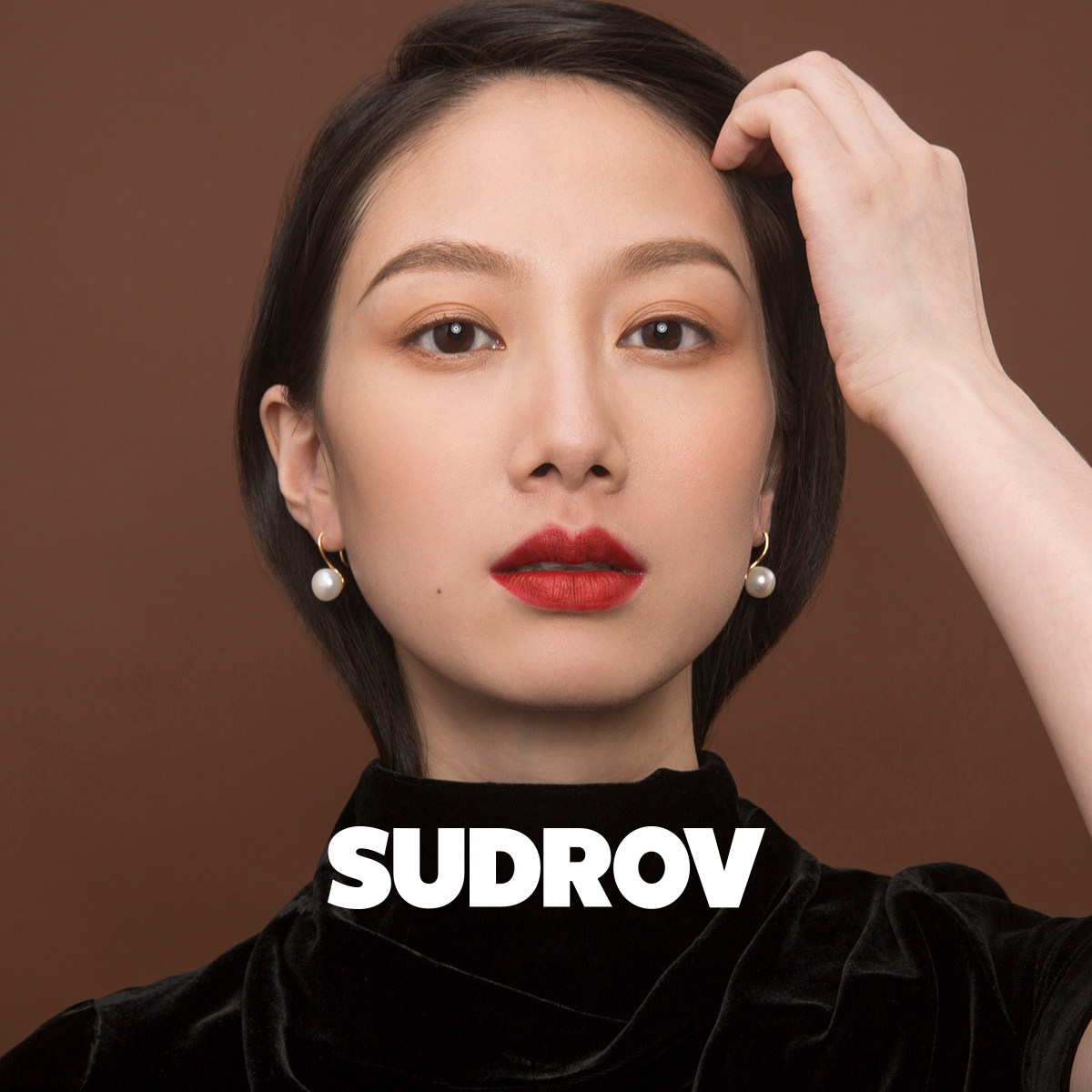 素觉925银珍珠耳环女小众设计感高级感轻奢耳饰耳钉古风耳坠耳挂