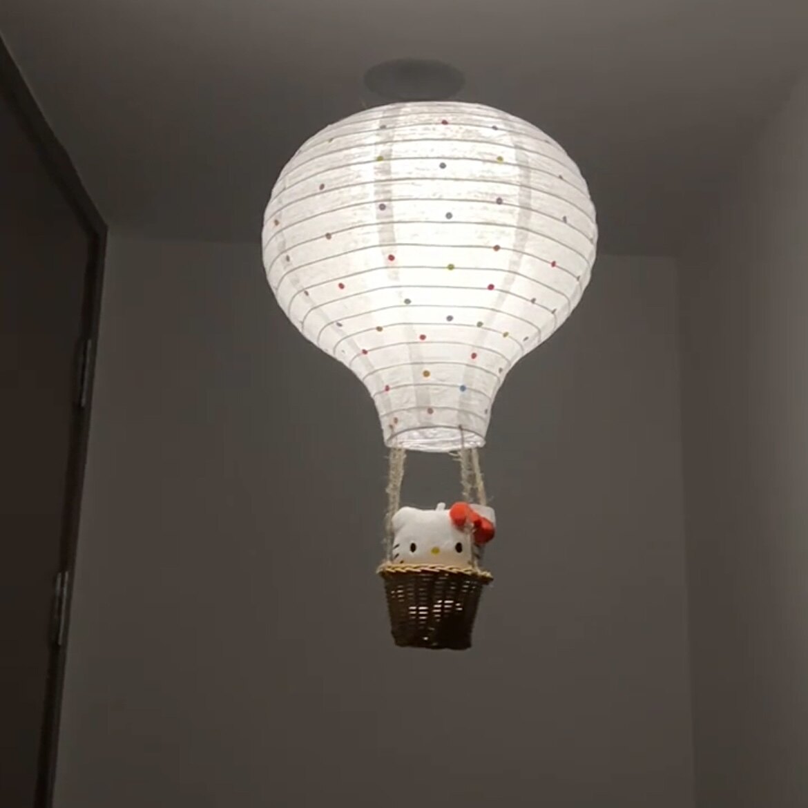 换个角度看我家kt热气球可爱小夜灯挂件diy装饰材料包家居装饰摆,家居饰品,吊饰/挂饰,淘宝优惠券,粉丝福利购,淘宝优惠卷