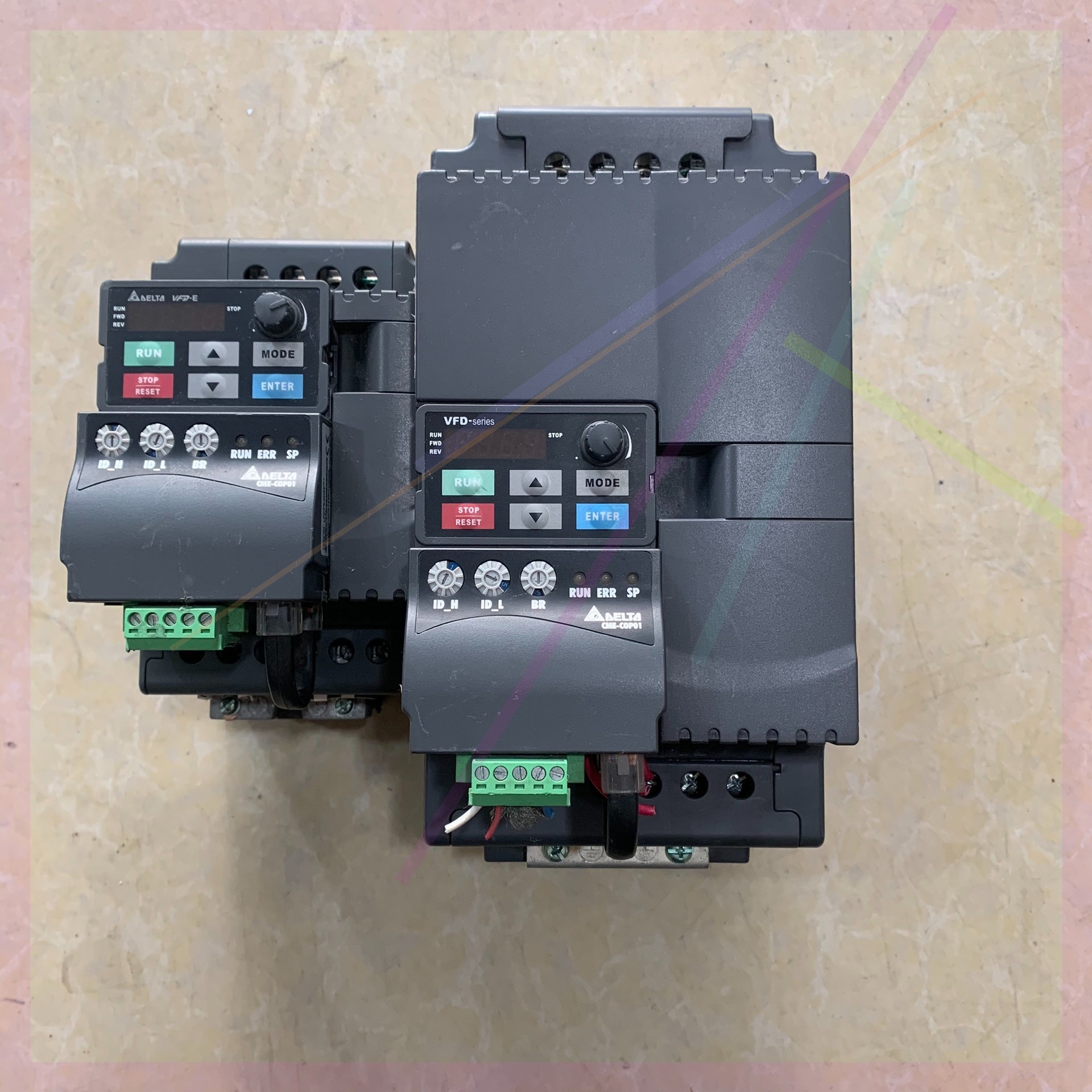 议价拆机台达变频器VFD055E43A-MVFD037E43A