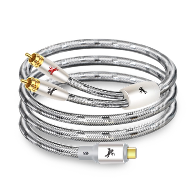 IMPETOTypec转双莲花音频线