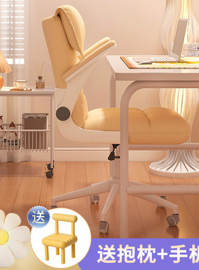 电脑椅子靠背办公沙发座椅家用懒人舒服久坐书桌学习宿舍升降转椅