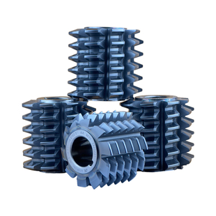 AA级高钴高速齿轮滚刀压力角20度M35黑钛涂层加硬滚齿刀