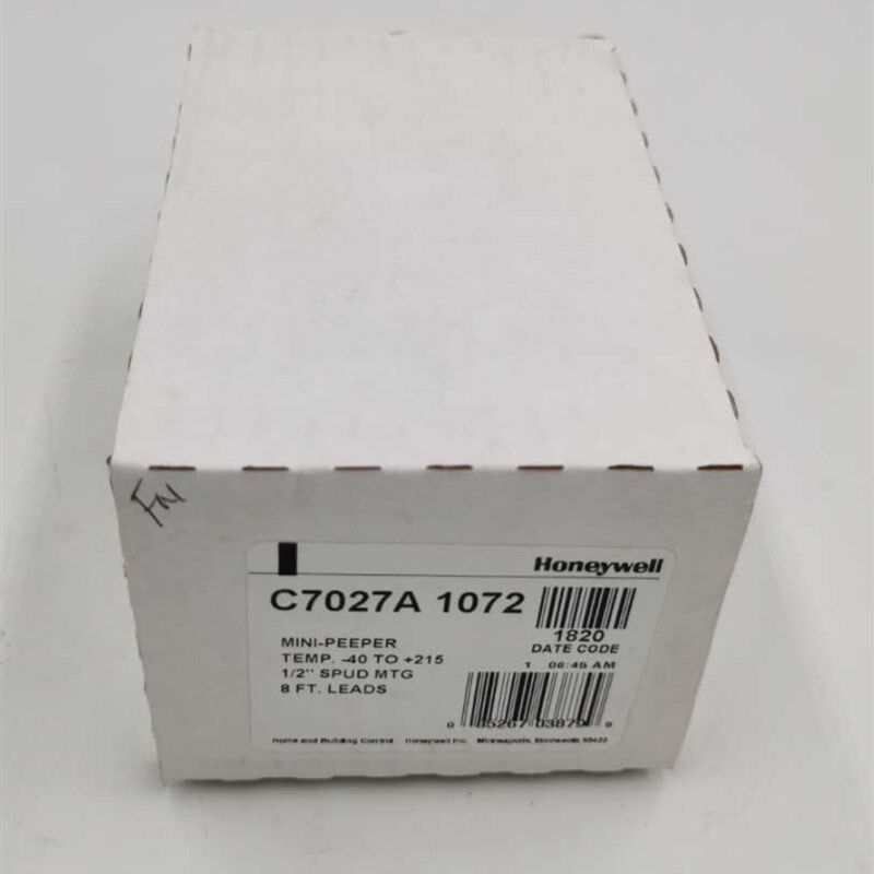 美国霍尼韦尔Honeywell火焰探测器火检C7027A1072有38个现货全新