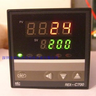 REX C700智能温控表温控器温控仪 SSR 20MA输出 继电器 全新RKC