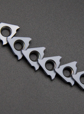 立装浅槽刀片TGF32R080 KT1505立装式内外割槽刀粒加工钢件不锈钢