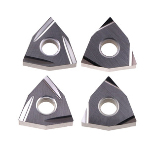 数控外圆陶瓷精加工刀片精磨车刀片WNMG080402/4钢件六边桃形车刀