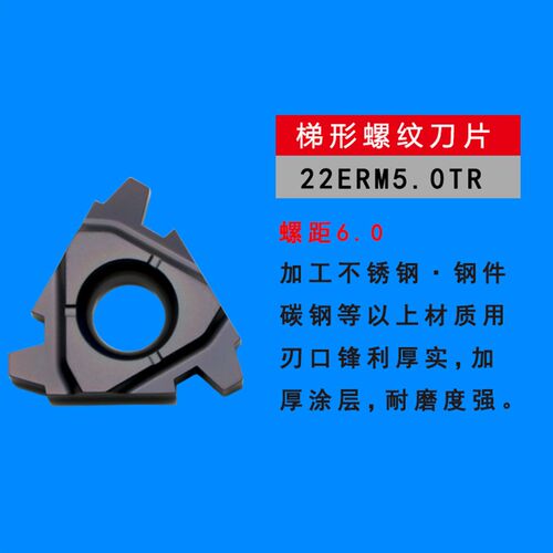 30t型外螺纹刀片钨钢梯形数控刀头超硬合金16-22ER6/5/4/3/2TR