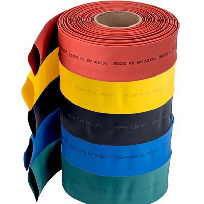 多规格热缩管红色黑色蓝蓝绿色黄