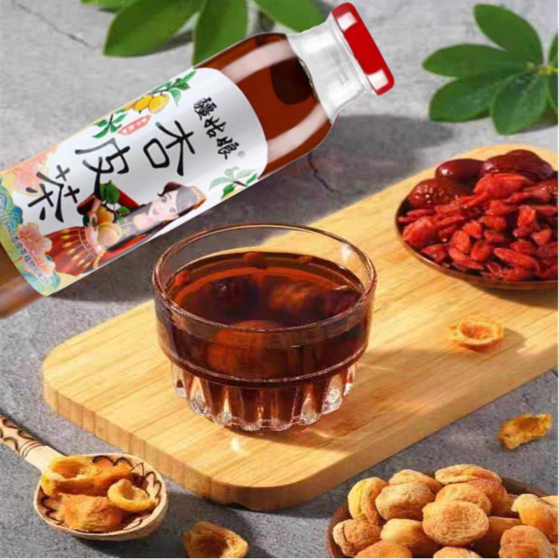 疆姑娘新疆特产酸梅汤西梅汁蓝莓黑枸杞风味饮料杏皮网红凉茶热卖