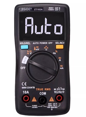 ZT102A全自动数字万用表高精度智能防烧电工数显万能表
