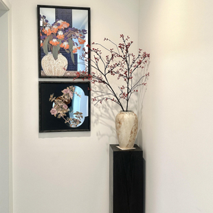 新年装饰北美冬青红果盆栽春节马年氛围场景布置装饰摆件2026新款