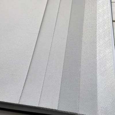 现代简约暗纹米素麻墙布全屋客厅卧室纯色无缝壁布2.8 3.4米MH355