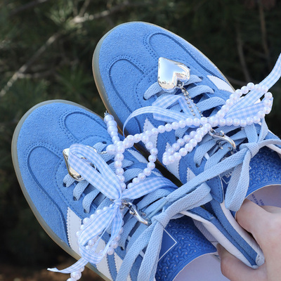 德训鞋珍珠鞋扣！小众百搭就买它