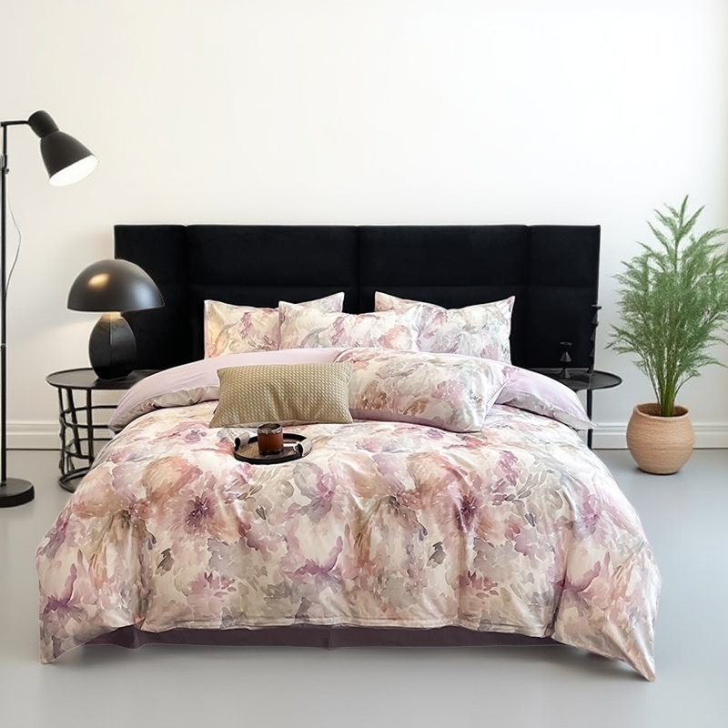 2025新款长绒棉磨毛四件套