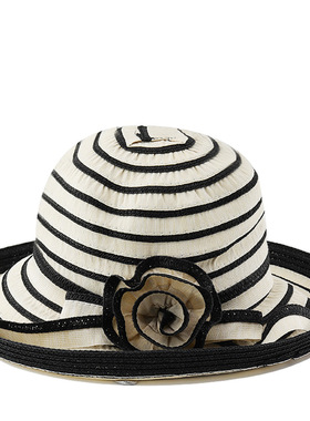 防晒时尚草帽Wide Brim Men Hat Panama Cowboy Hats Women