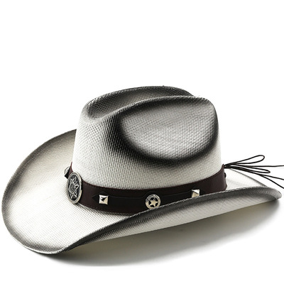 时尚宽檐帽Jazz Hats CowboyWide Brim Men Hat Panama Women