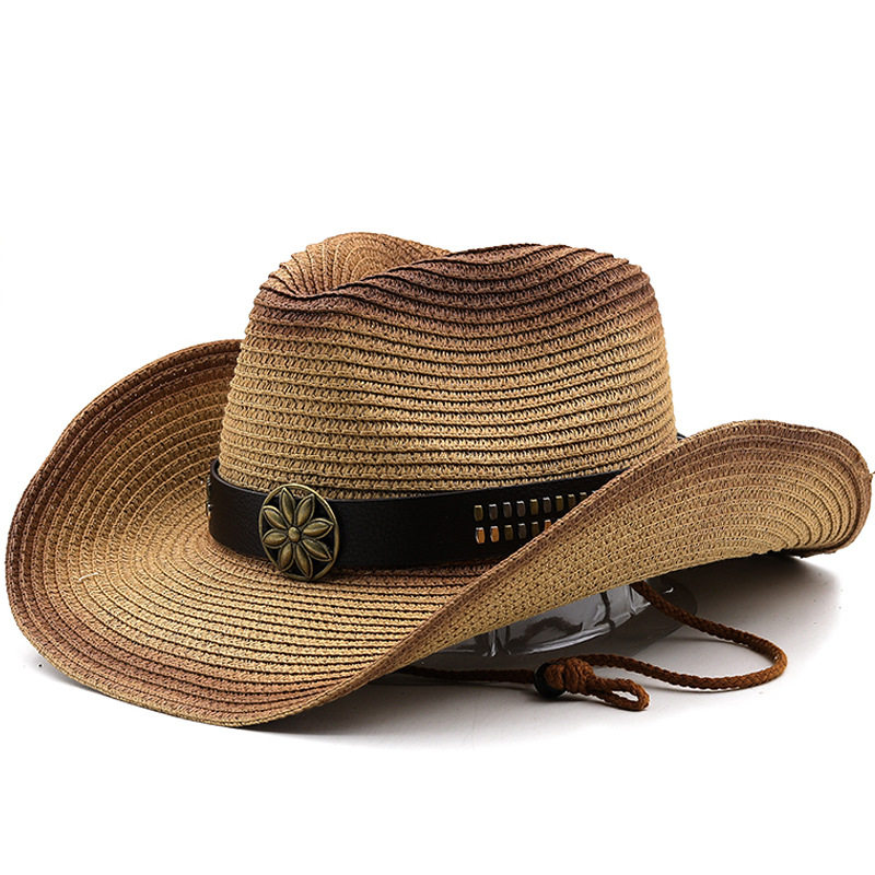 Vintage Beach Bohemian Hat Shell Women Man Sun Hat Holiday