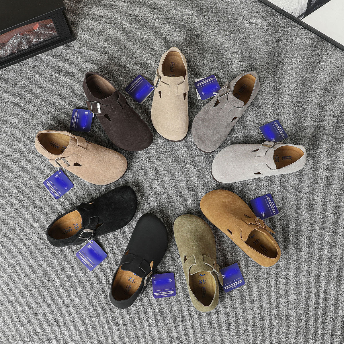 men clogs slides women cork sandals slippers flip flops shoe