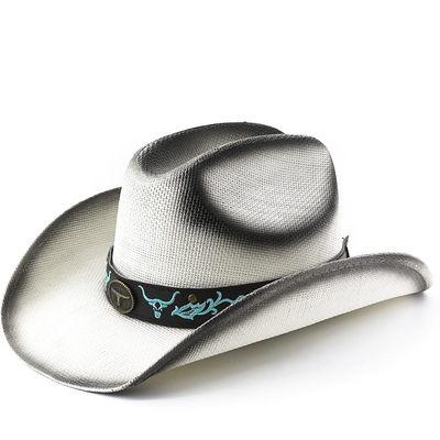 时尚宽檐帽Jazz Hats CowboyWide Brim Men Hat Panama Women