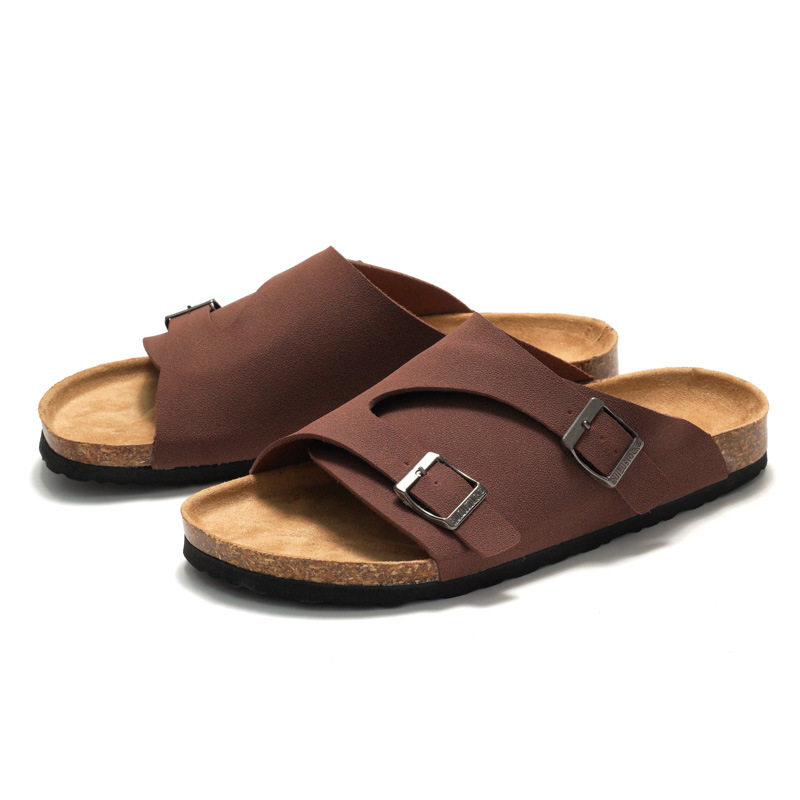 men clogs slides women cork sandals slippers flip flops shoe