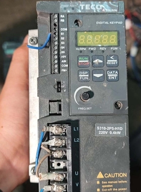 议价TECO东元 S310-2P5-H1D (0.5HP/0.