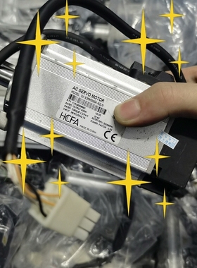 议价禾川400W电机SV-X3MH040A-N2LN，正常拆机件