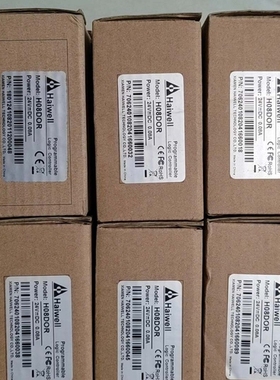 议价H08DOR，海为PLC，工程余料，原装正品未使用，盒码一致