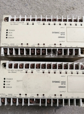 议价欧姆龙PLC主机SP16-DR-A二手拆机实物 包邮配件 一