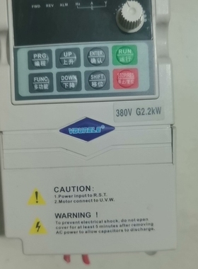 议价上海维盾变频器成色好拆机VFD6900-G2R2/T4实物图